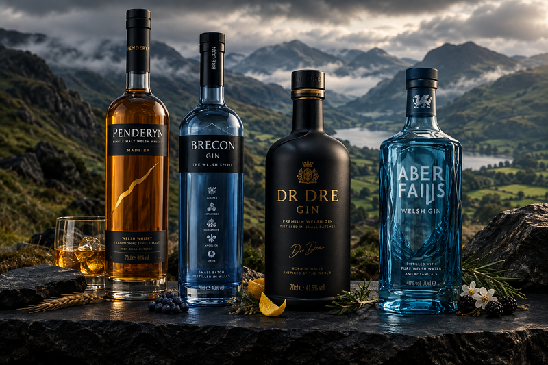 Gin, Vodka, Whisky