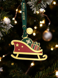 Classic Enamel Sleigh Red