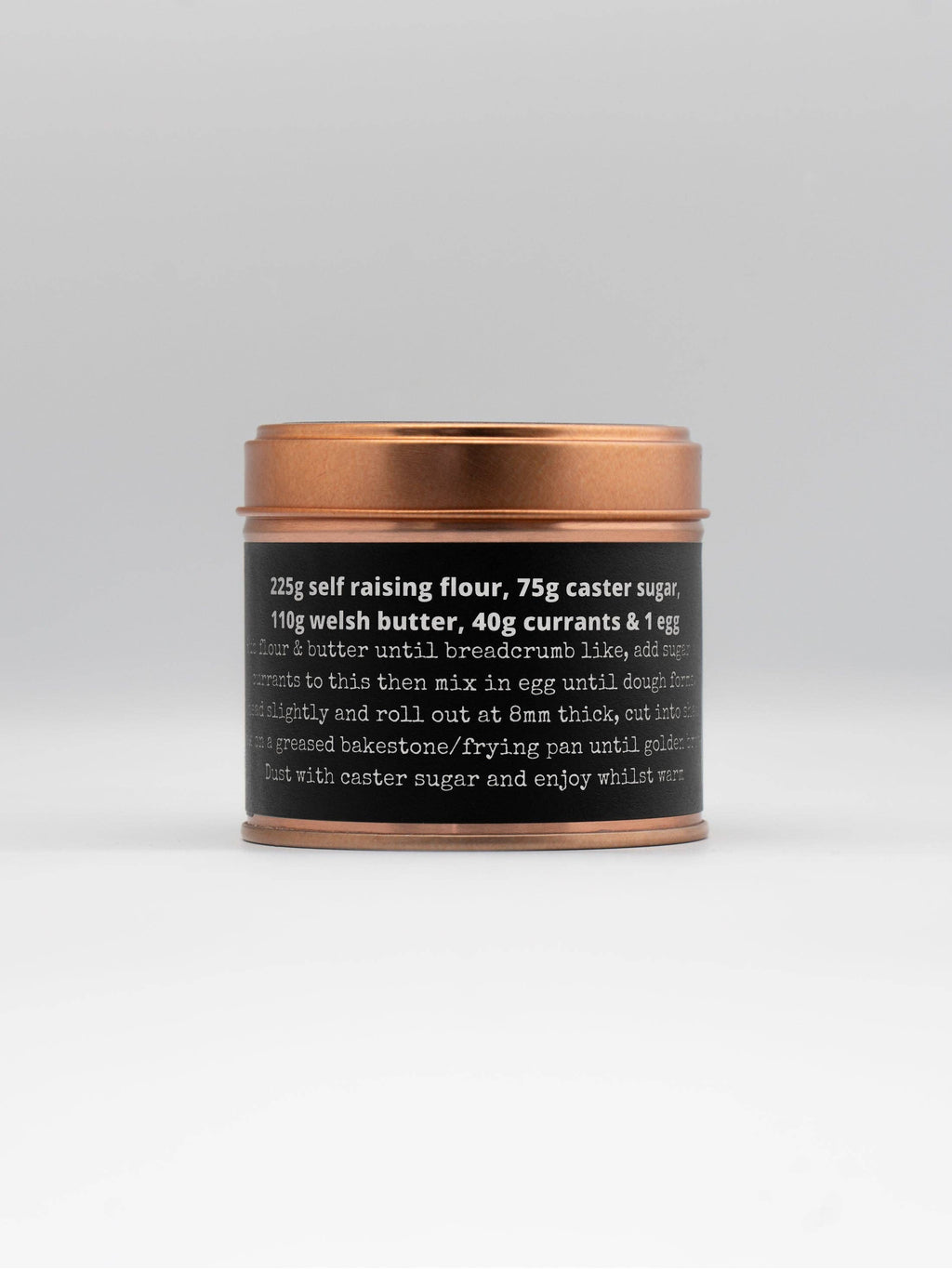 Welsh cake  WELSHCAKES Copper tin scented candle