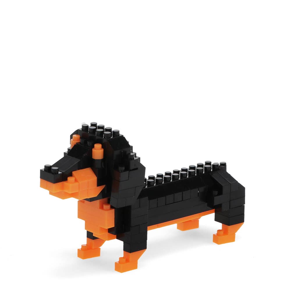 Build your own dog model brick kit - Sausage dog