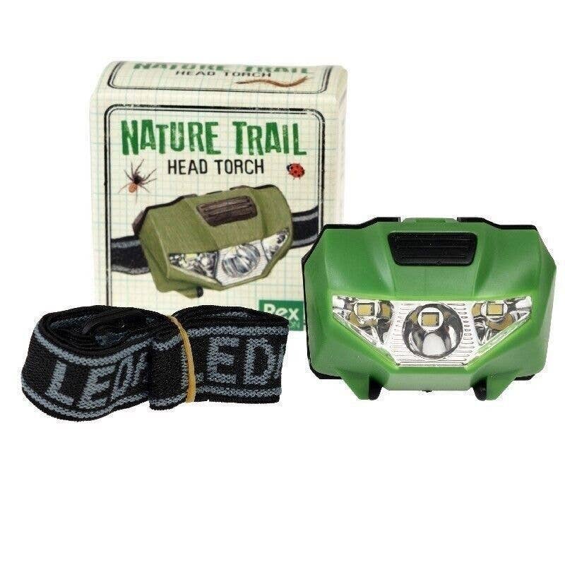 Childrens Led Head Torch - Nature Trail