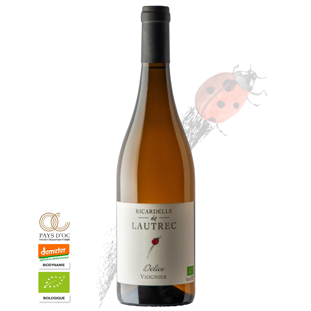 Viognier Délice 2025 - Biodynamic White Wine