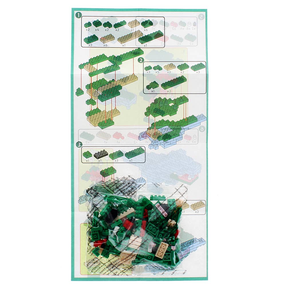 Build your own dinosaur model brick kit - Tyrannosaurus rex