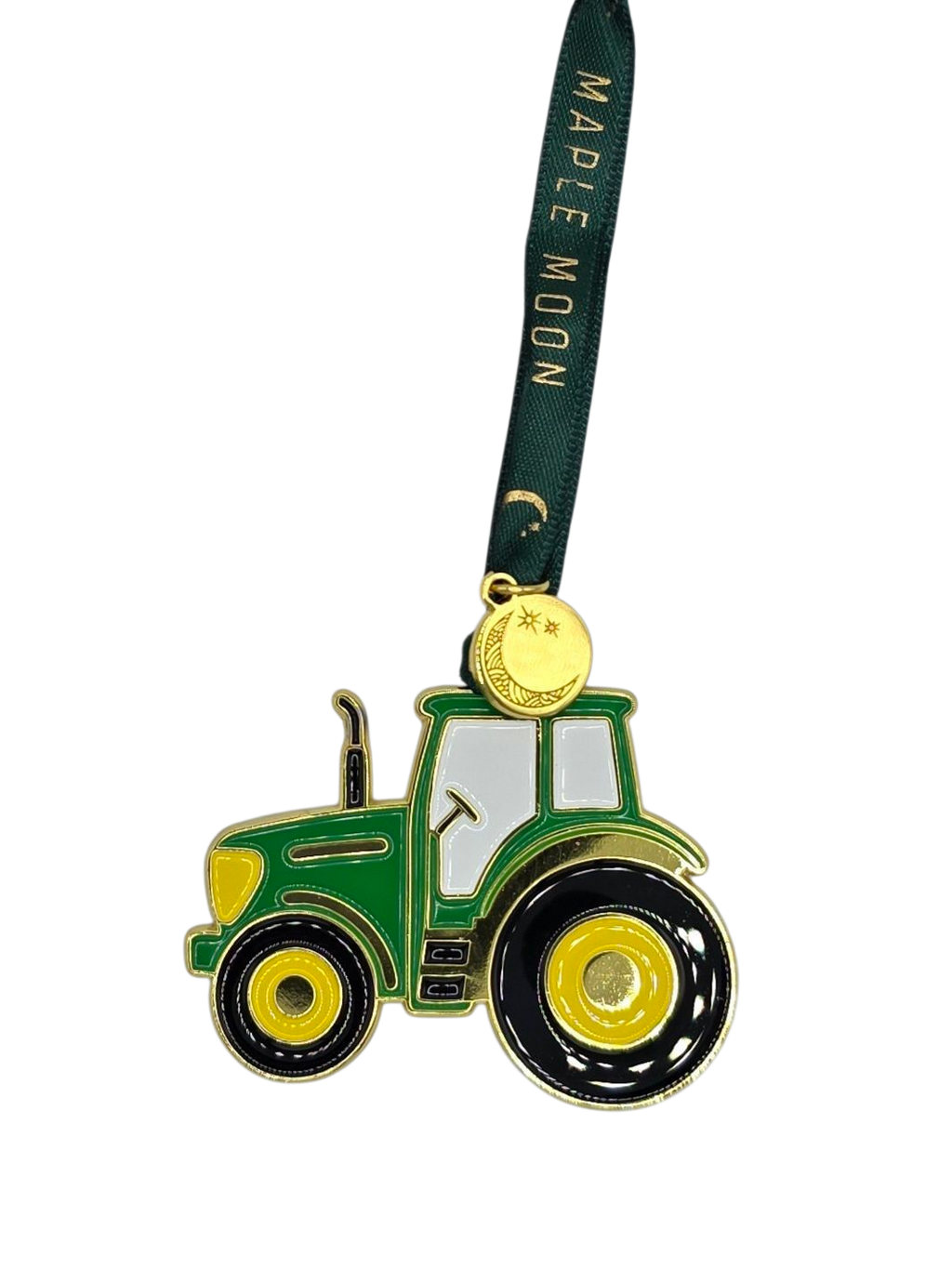 Classic Enamel Tractor: Red