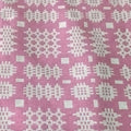 Welsh Tapestry Blanket design Christmas Stocking: Purple