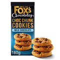 Fox's Choc Chunk Cookies Milk Chocolate 180g
