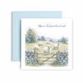 Welsh Mewn Cydymdeimlad - With Sympathy Sheep Card