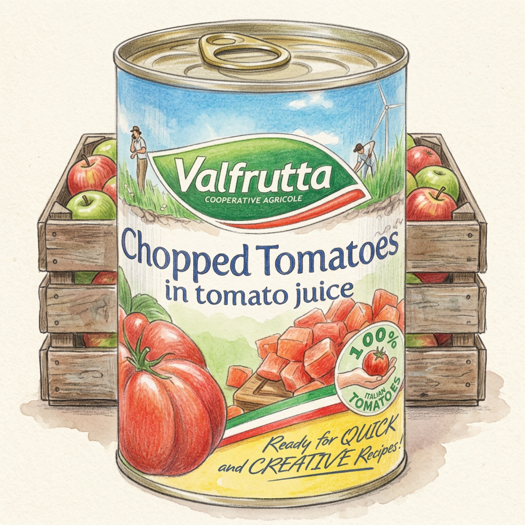Valfrutta Chopped Tomatoes 400G